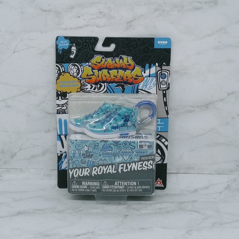 Subway Surfer Fresh Kick Mini Sneakers w/box & Keychain Variety